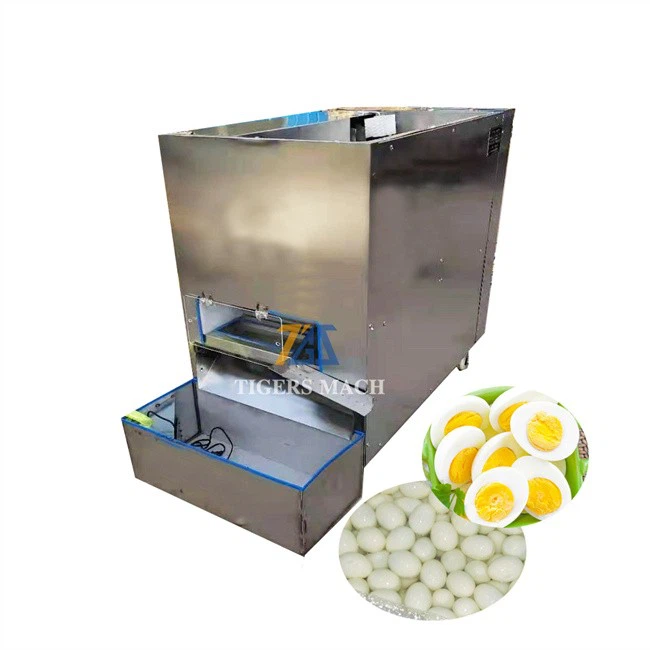 Commercial automatic egg shelled peeling machinery