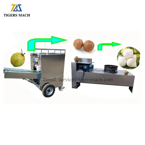 স্বয়ংক্রিয় নারকেল ডিহুসকার মেশিন